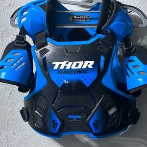 Thor Guardian Blue and Black Back Protector - Youth Size Small/Medium